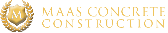 Maas Concrete Construction Logo