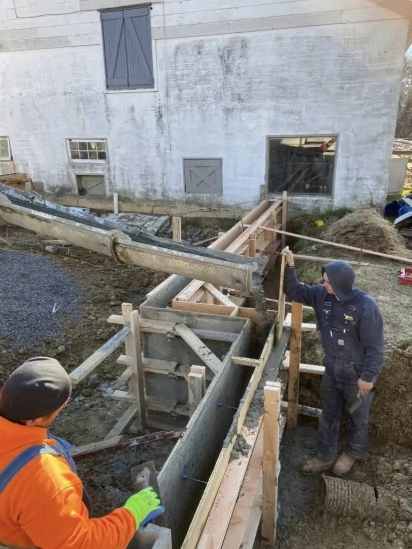 Maas Concrete Construction Contractors Pouring Concrete